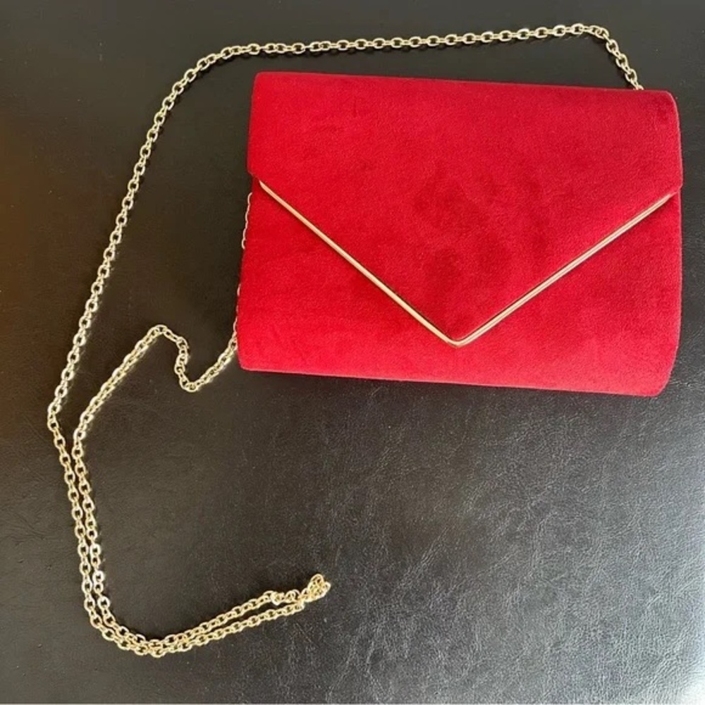 HP!! 🥳ELEGANT SUEDE EVENING CLUTCH